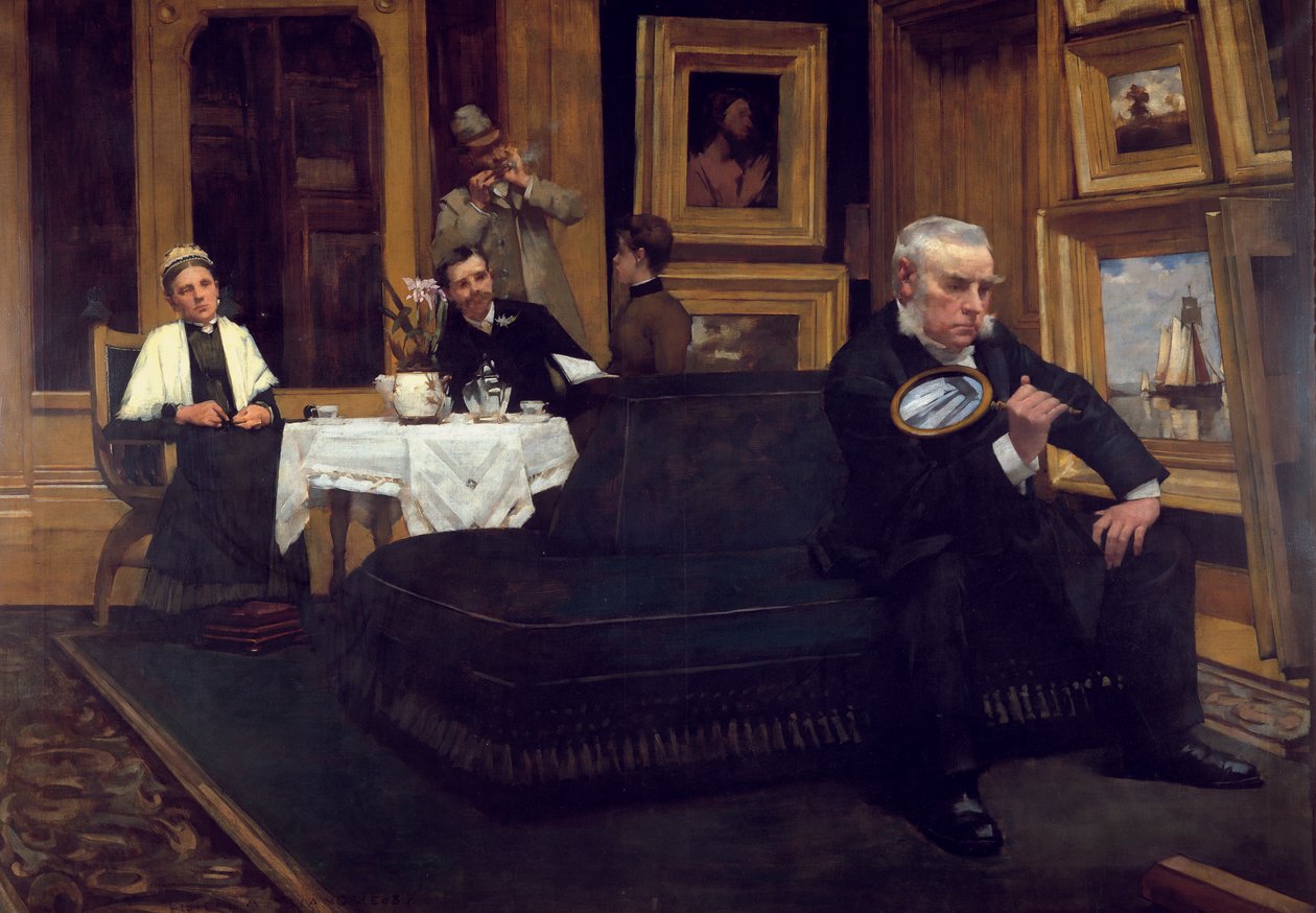 Connoisseur, 1887 af Henry Herbert La Thangue