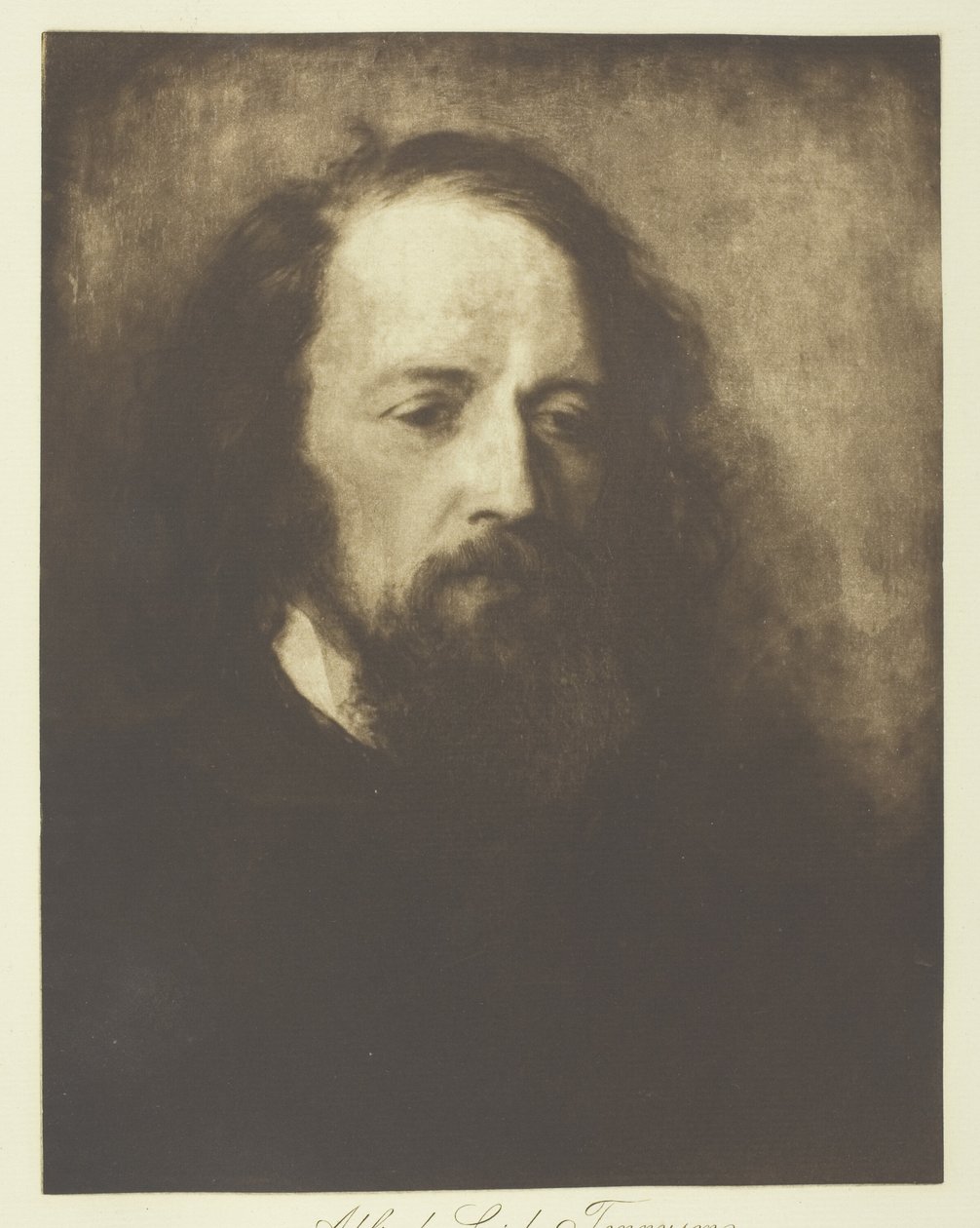 Alfred, Lord Tennyson af Henry Herschel Hay Cameron