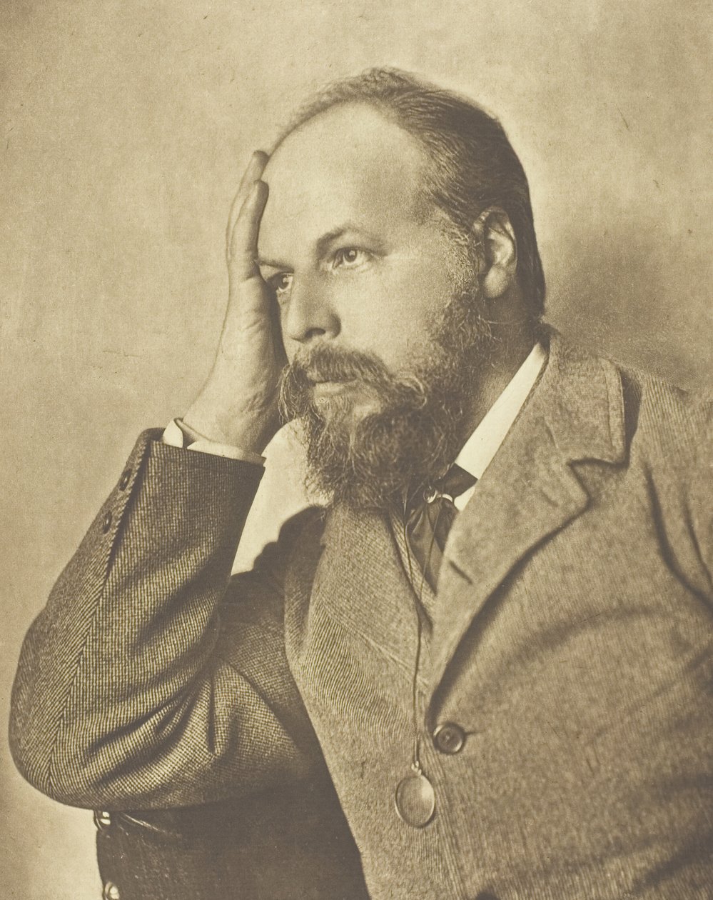 Hallam, Lord Tennyson, ca. 1893. af Henry Herschel Hay Cameron