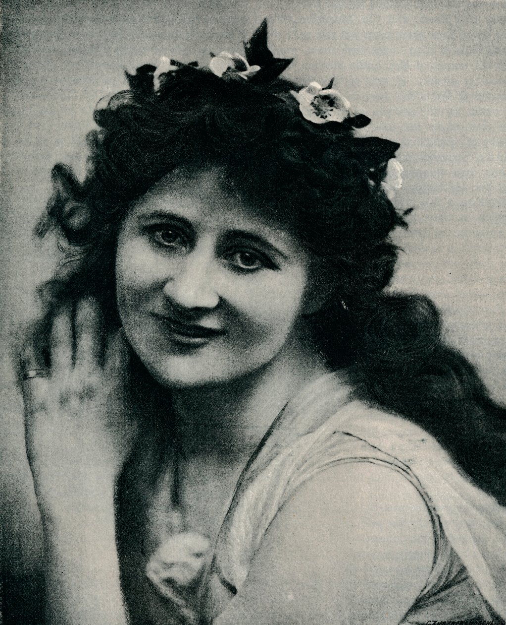 Miss Mary Anderson som Perdita, c1893 af Henry Herschel Hay Cameron