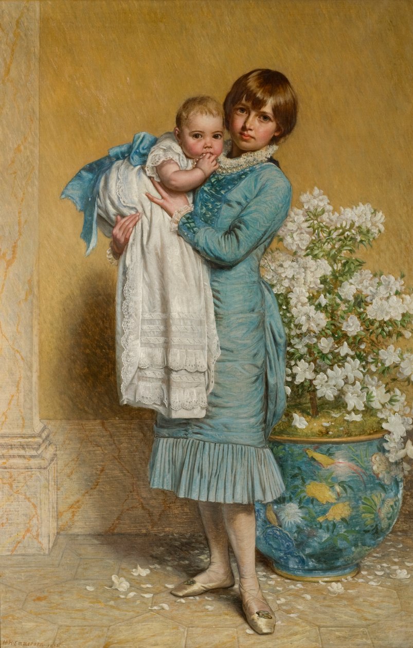 Vores baby, 1882 af Henry Hetherington Emmerson