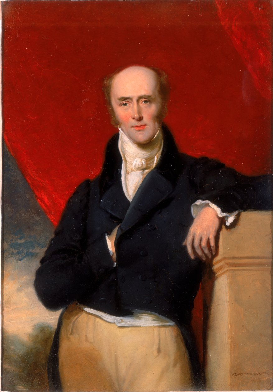 Portræt af den ærede Earl Grey K.G., 1848 af Henry Hetherington Emmerson