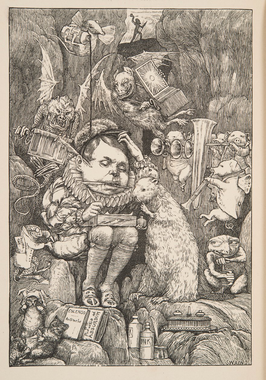 The Beaver medbragte papir, portfolio og kuglepenne
