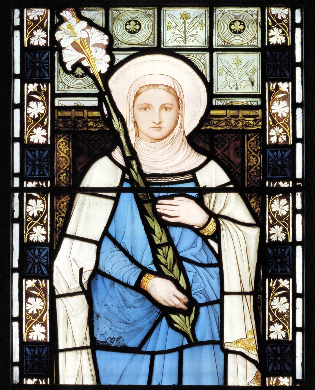 Jomfru Maria, ca. 1872 af Henry Holiday