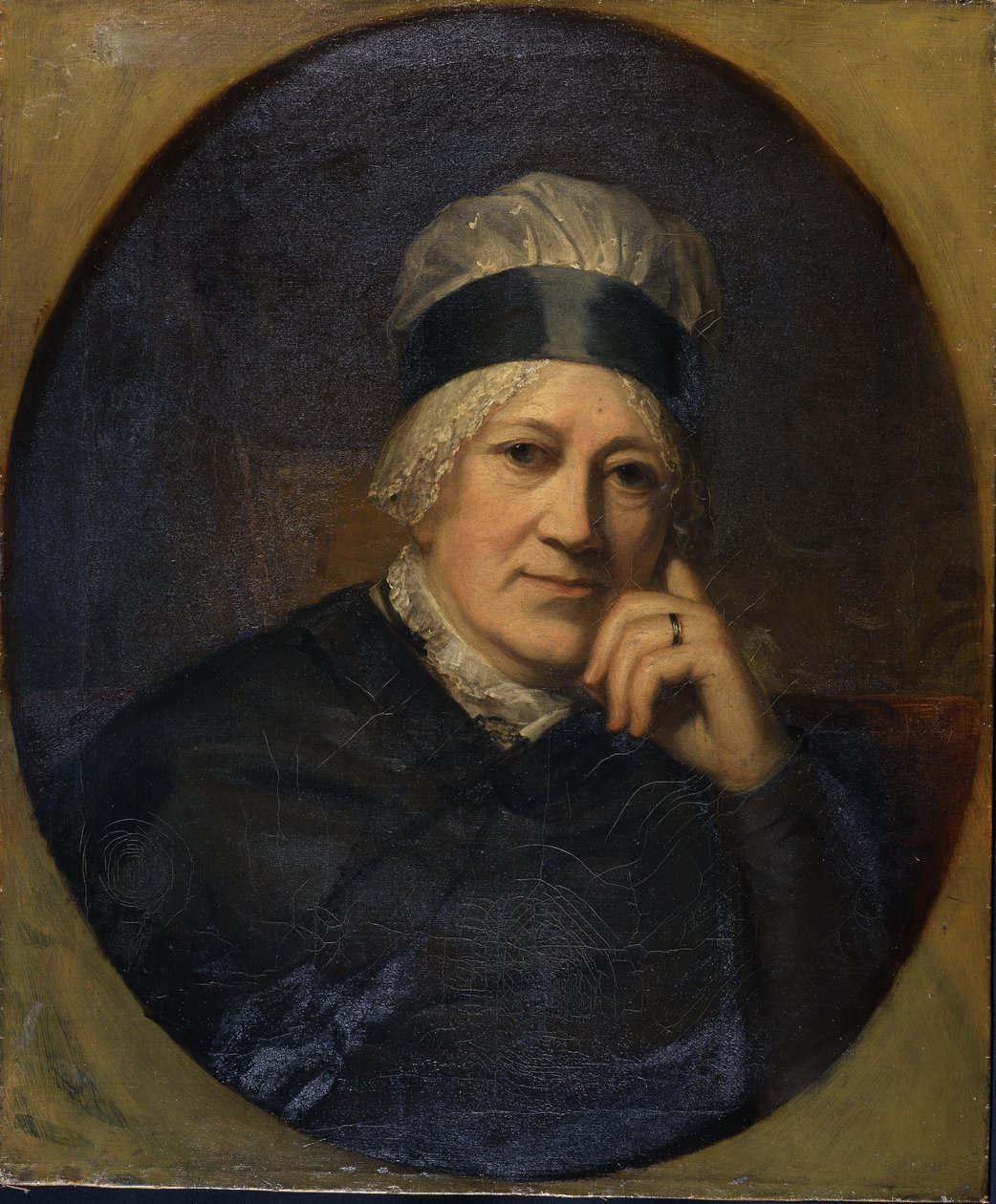 Portræt af Georgiana Poyntz, enkegrevinde Spencer, ca. 1798-1810 (olie på lærred) af Henry Howard
