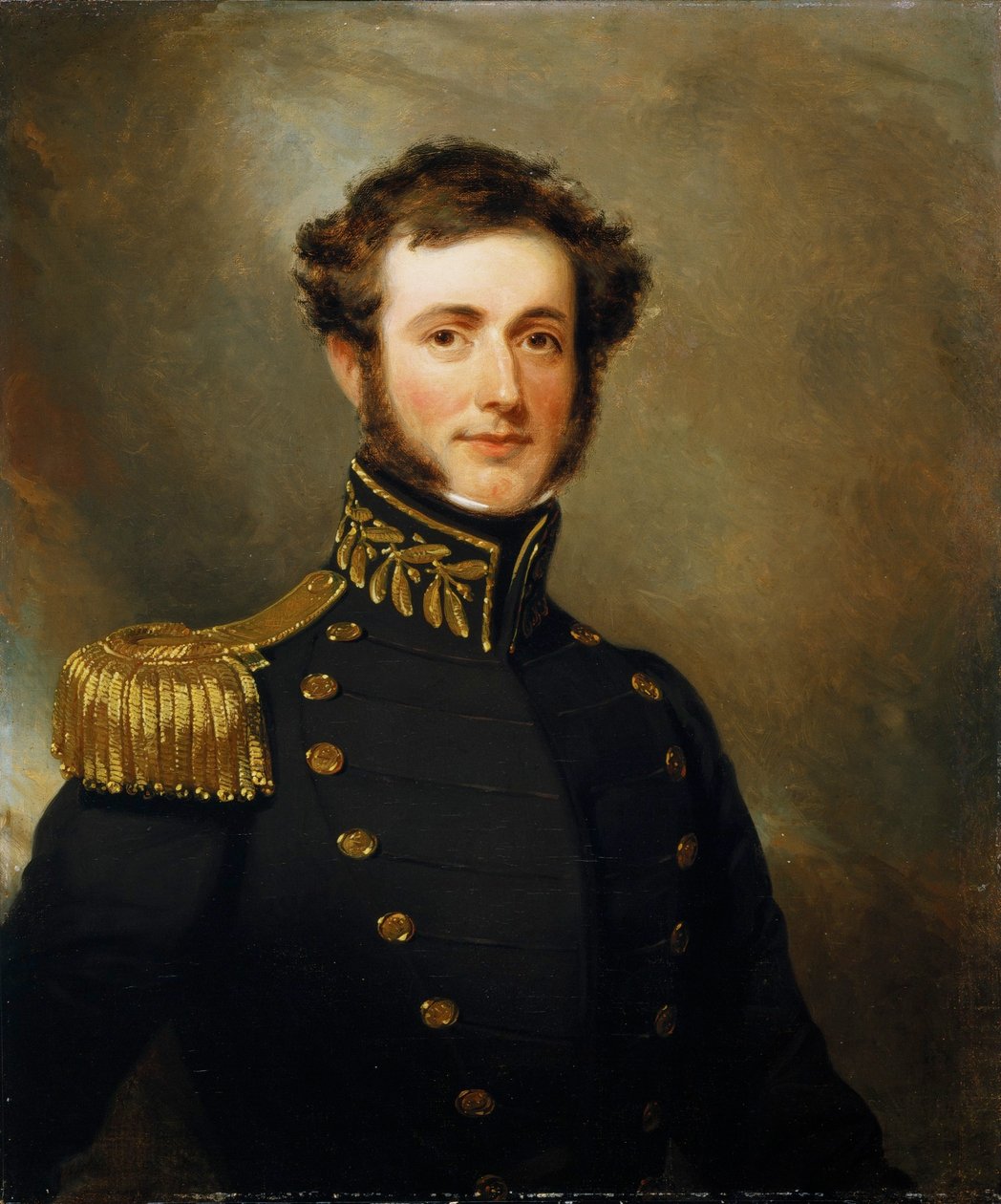 Løjtnant Philip Augustus Stockton af Henry Inman