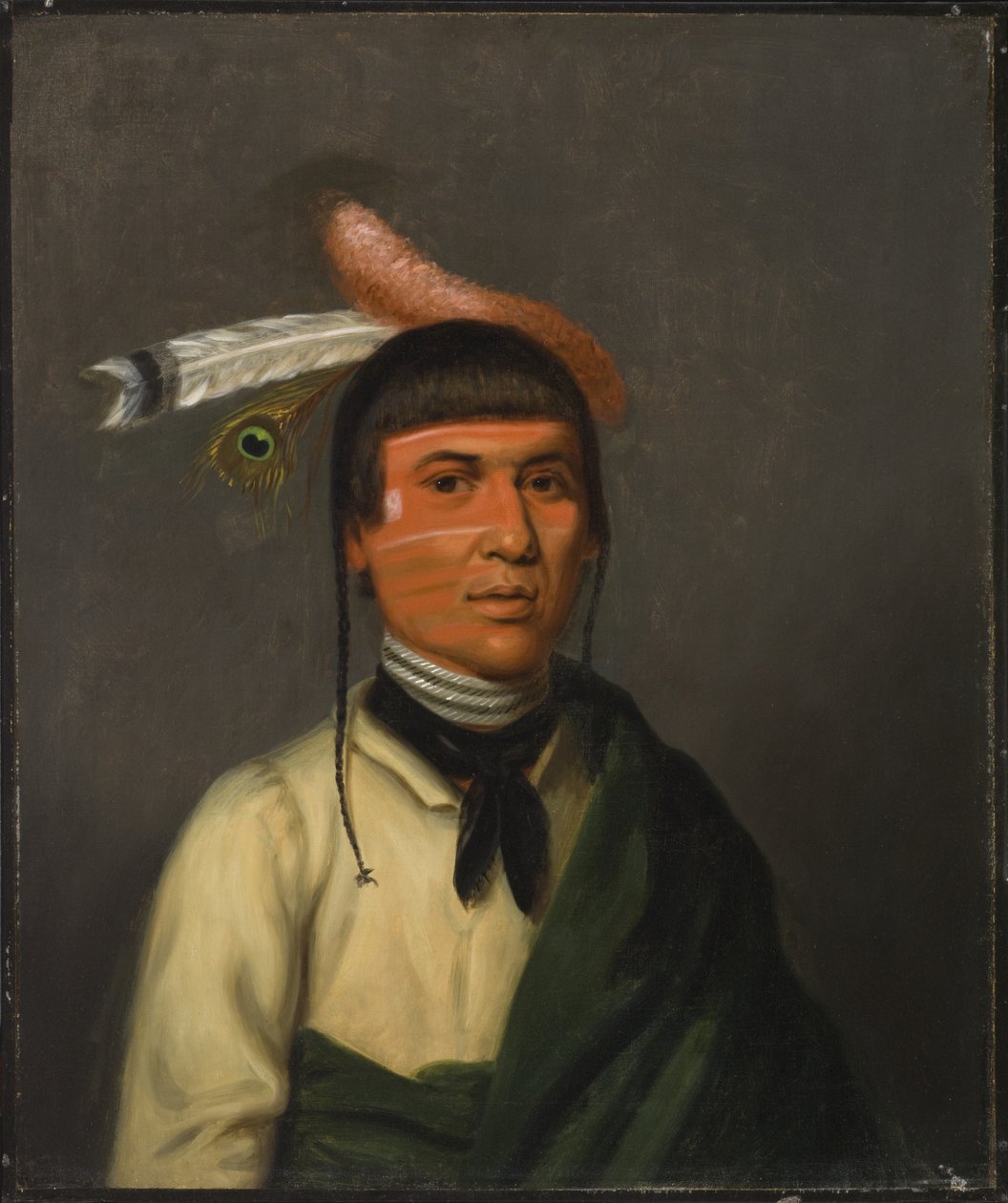 No-Tin (Vind), en ojibweleder af Henry Inman