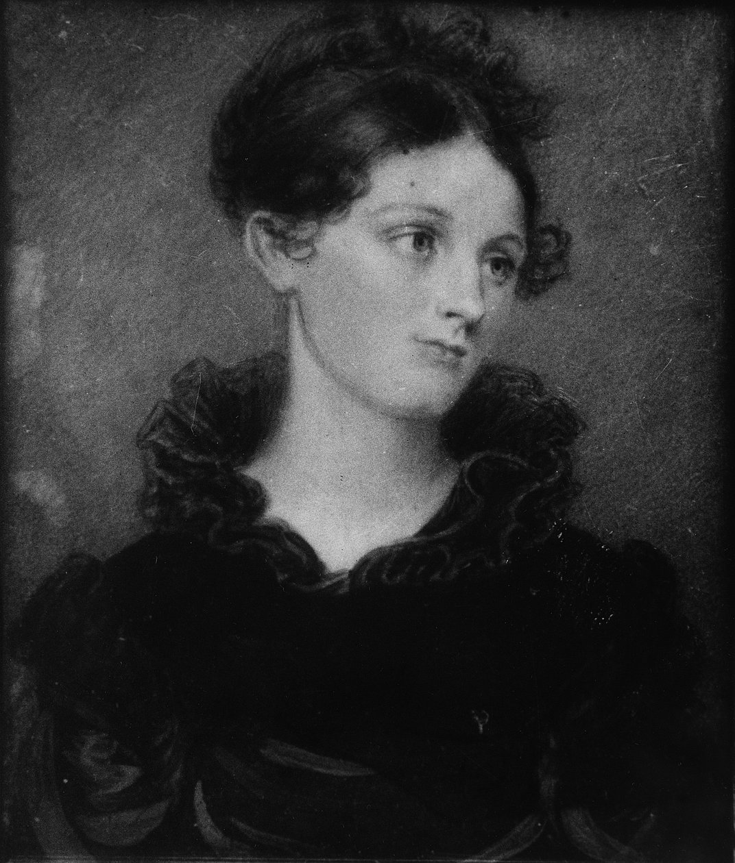 Portræt af en dame af Henry Inman