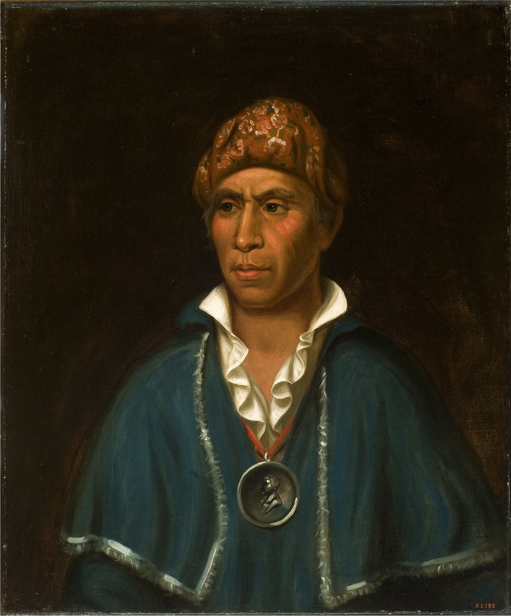 Kua-ta-wa-pair (car w hey), 1832? 33 af Henry Inman