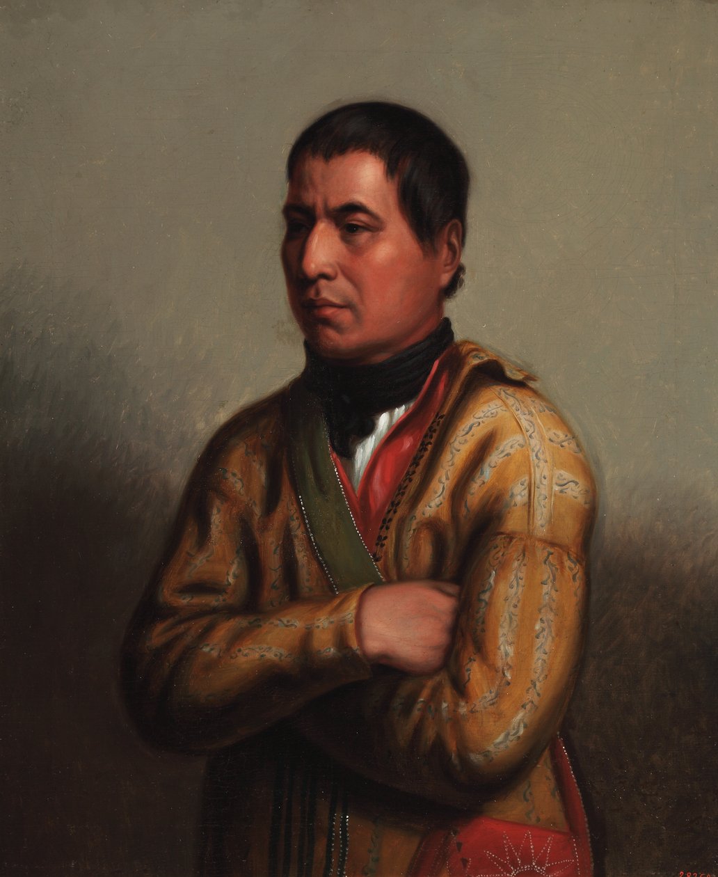Uidentificeret seminole 1831 (olie på lærred) af Henry Inman