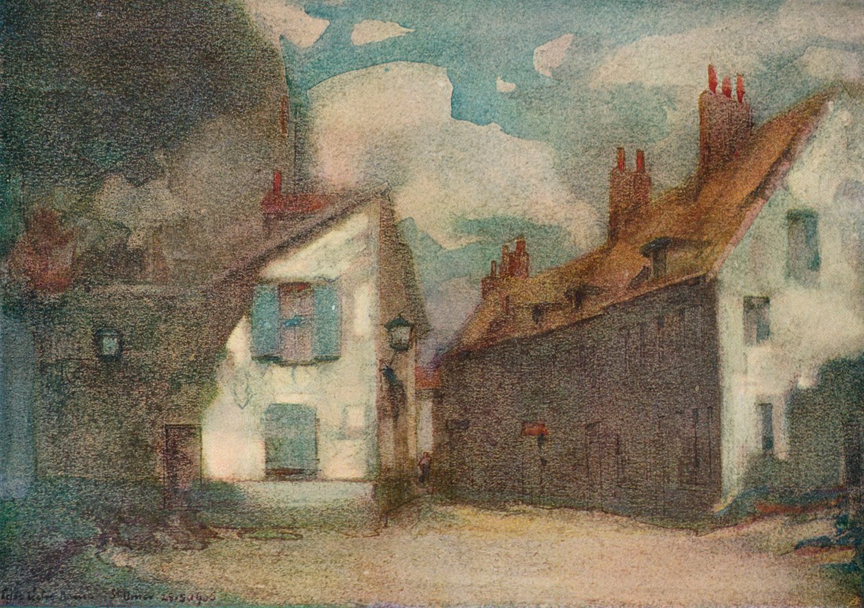 Lenclos De Notre Dame, St. Omer, 1800-tallet af Henry John Boddington