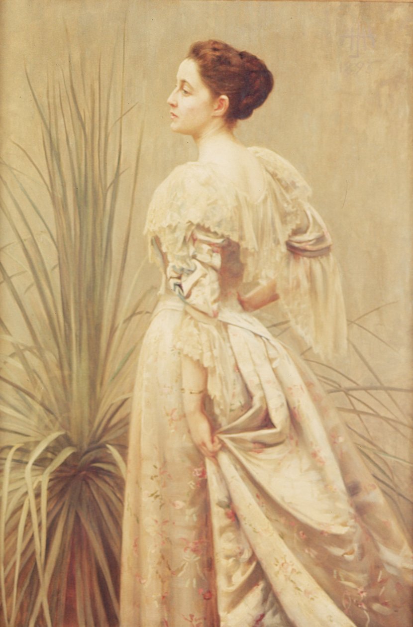 Portræt af en Dame af Henry John Hudson