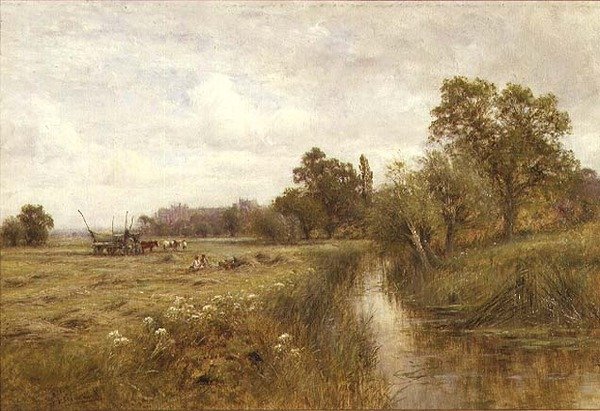 I nærheden af Arundel, West Sussex af Henry John Kinnaird