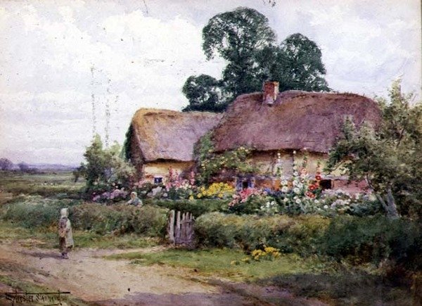 I nærheden af Welford on Avon af Henry John Sylvester Stannard