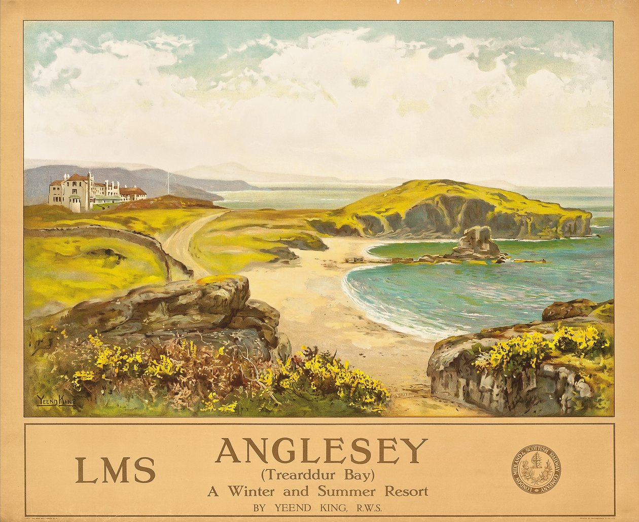 Anglesey, ca. 1925 af Henry John Yeend King