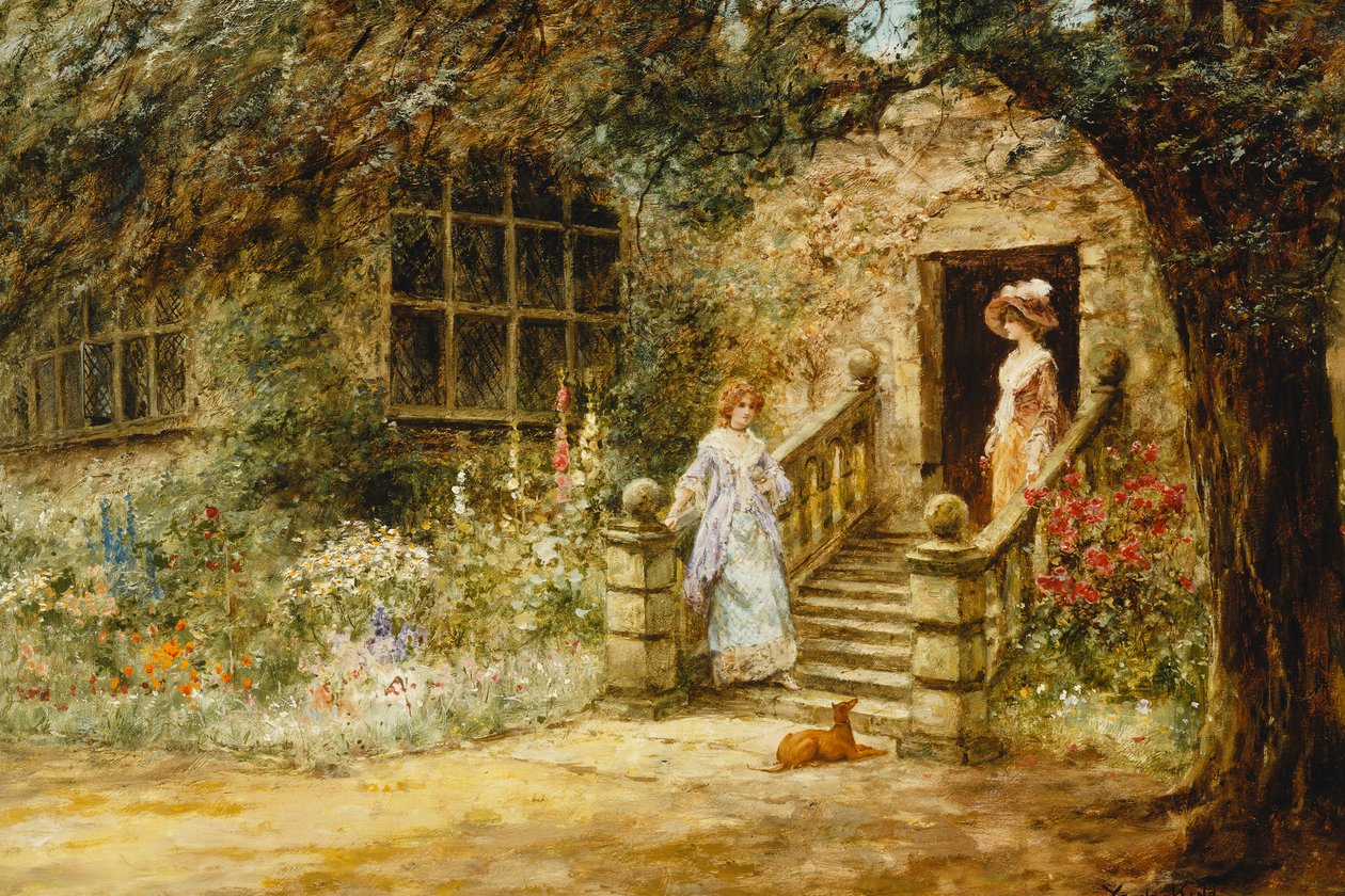 Elegant samtale, af Henry John Yeend King