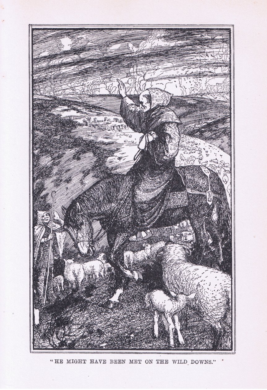 Han kunne være blevet mødt på Wild Downs, 1912 af Henry Justice Ford