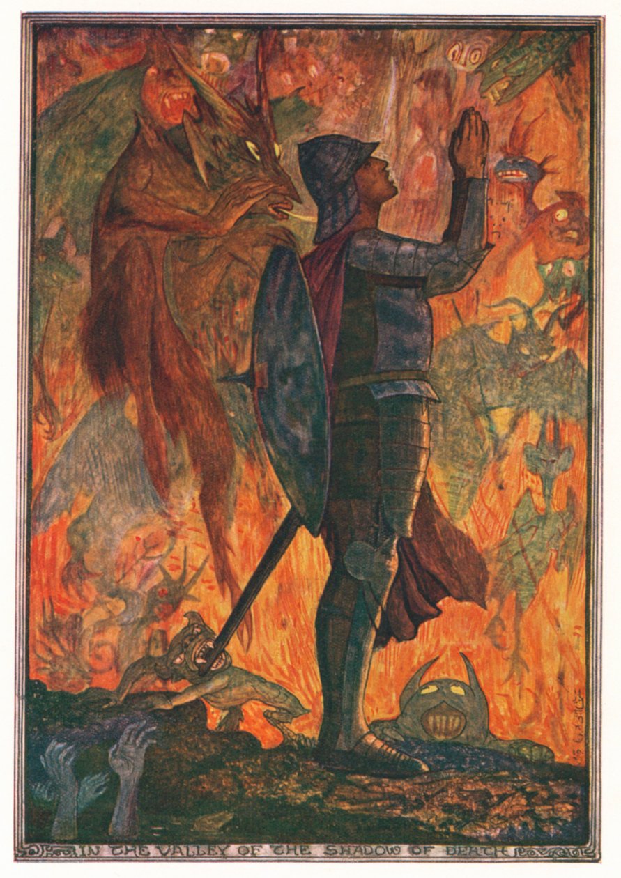 Illustration til The Pilgrim