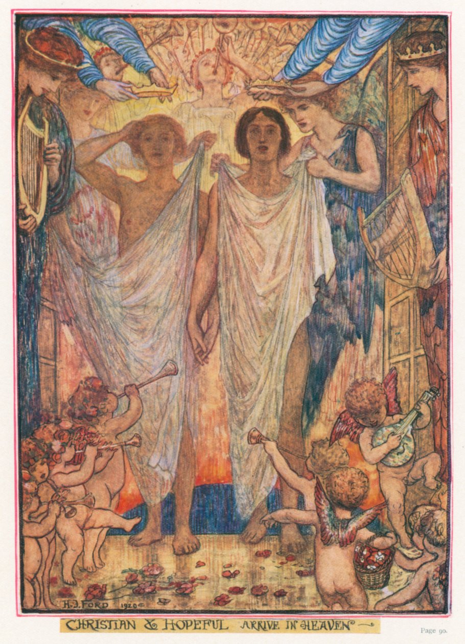 Illustration til The Pilgrim
