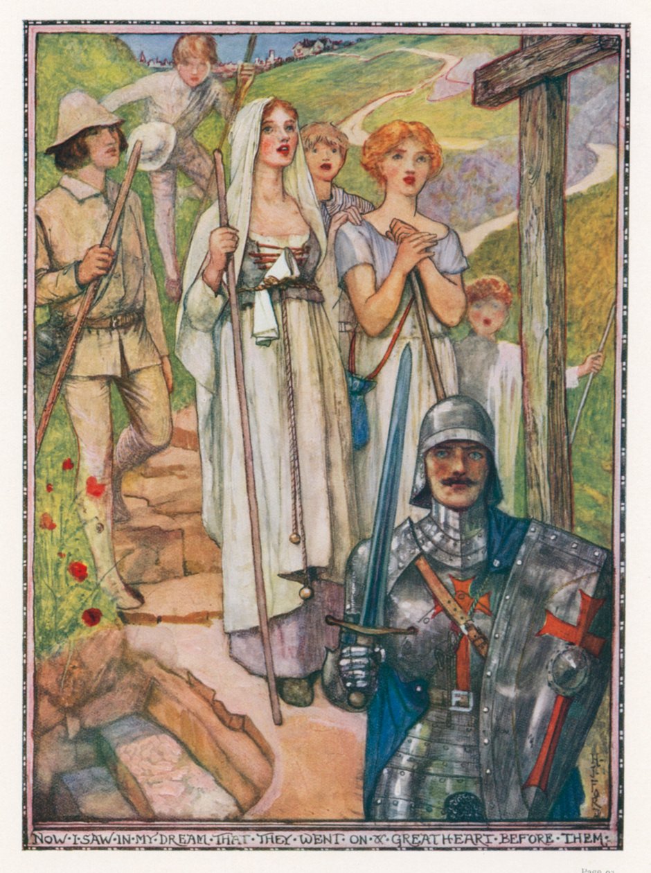 Illustration til The Pilgrim