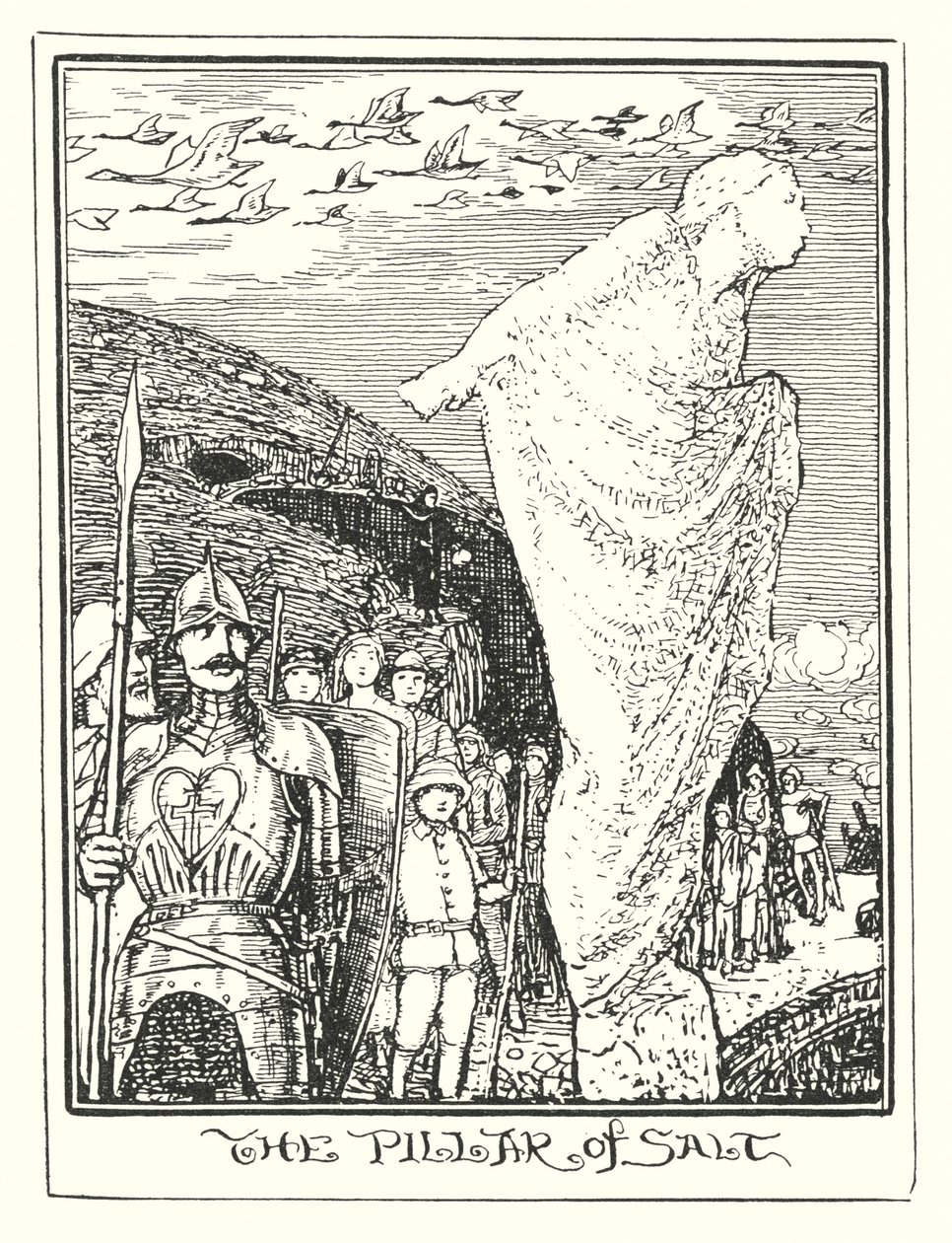 Illustration til The Pilgrim