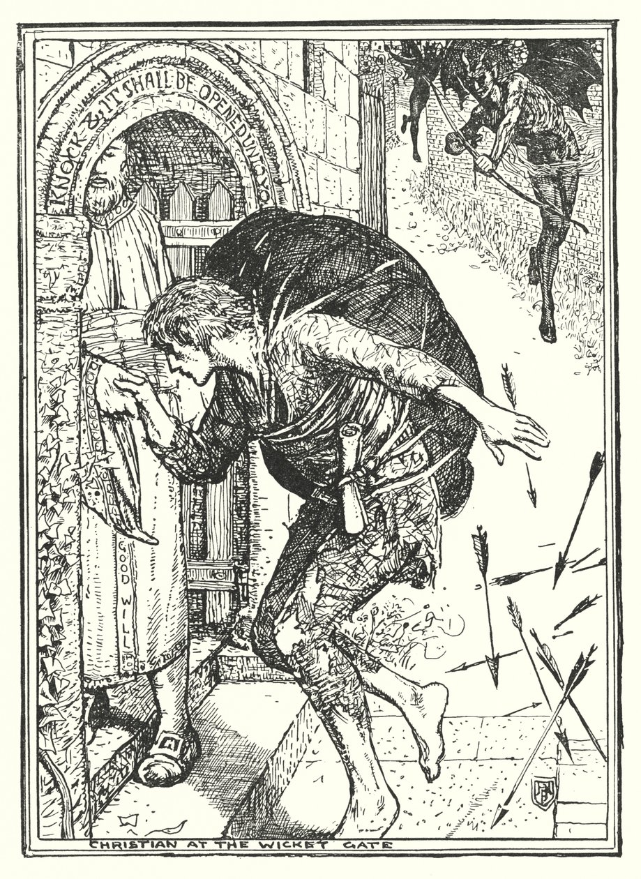 Illustration til The Pilgrim