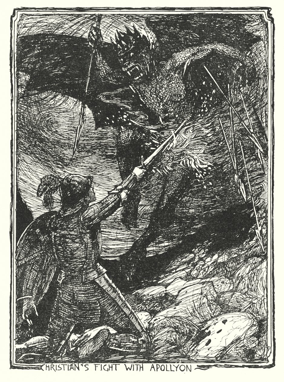 Illustration til The Pilgrim