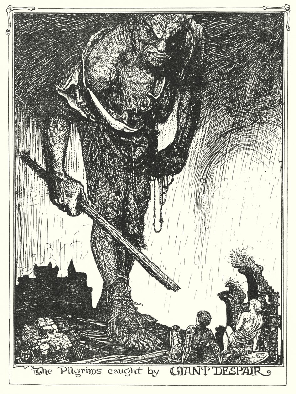 Illustration til The Pilgrim