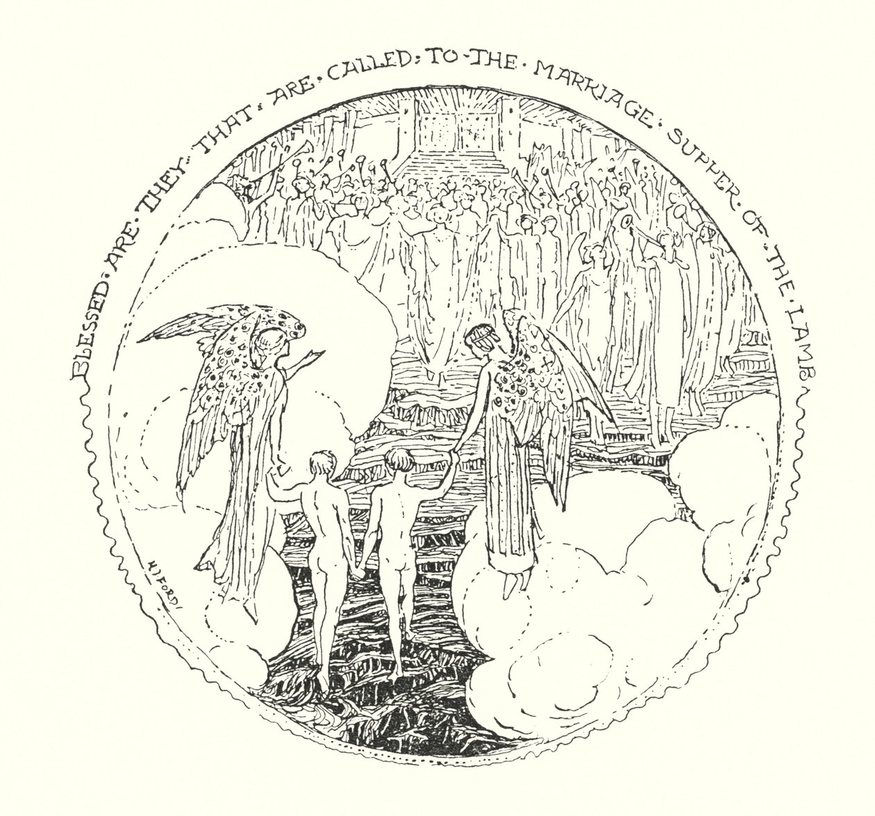 Illustration til The Pilgrim