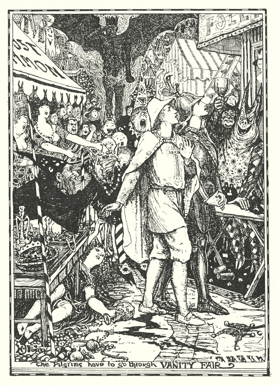 Illustration til The Pilgrim