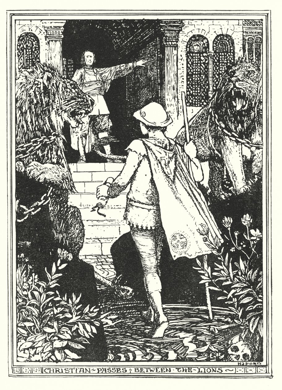 Illustration til The Pilgrim