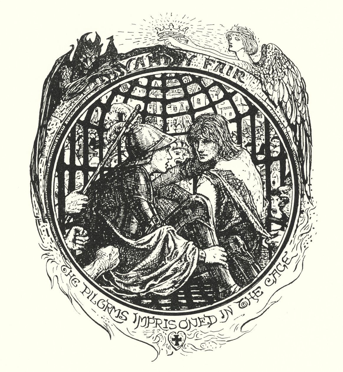 Illustration til The Pilgrim