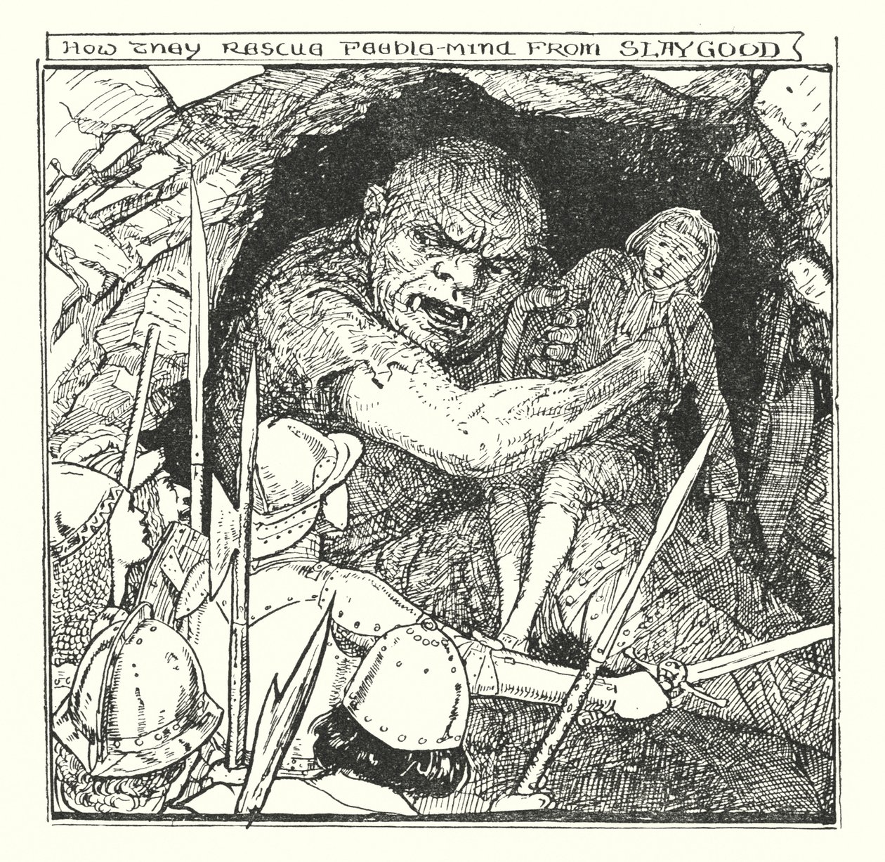 Illustration til The Pilgrim
