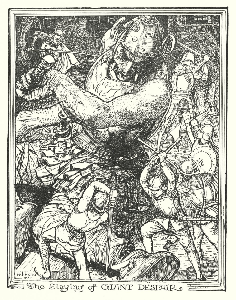 Illustration til The Pilgrim