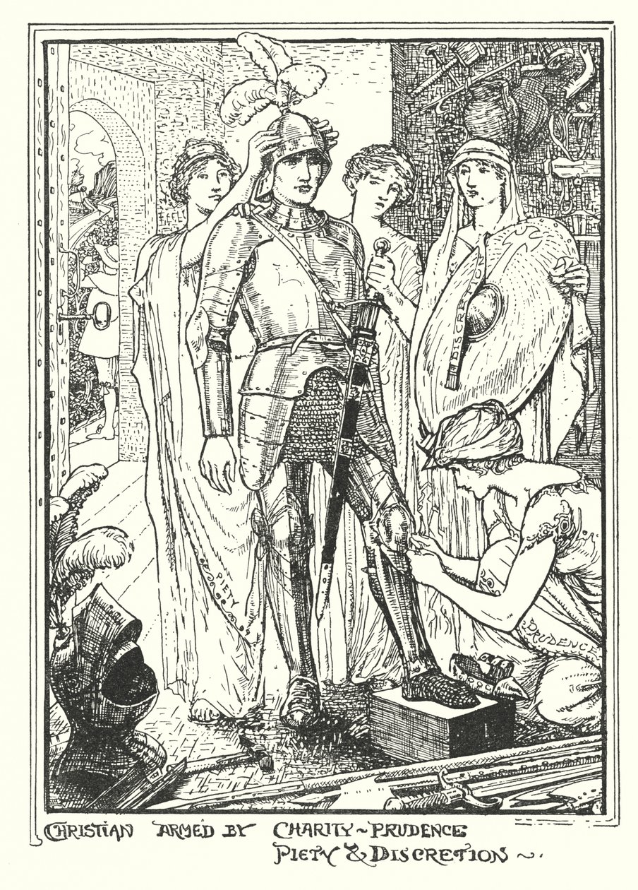 Illustration til The Pilgrim