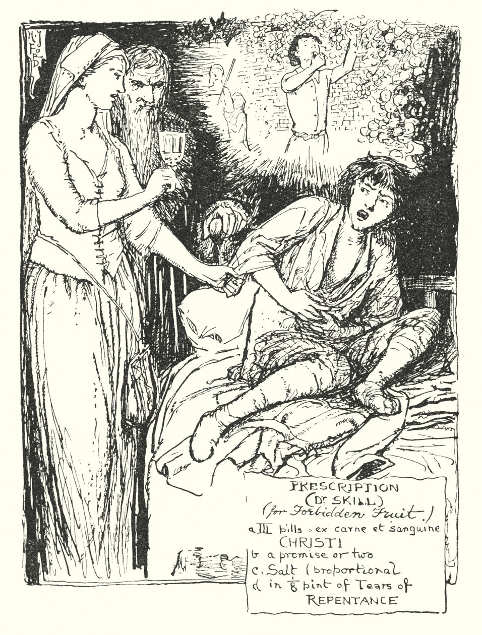 Illustration til The Pilgrim