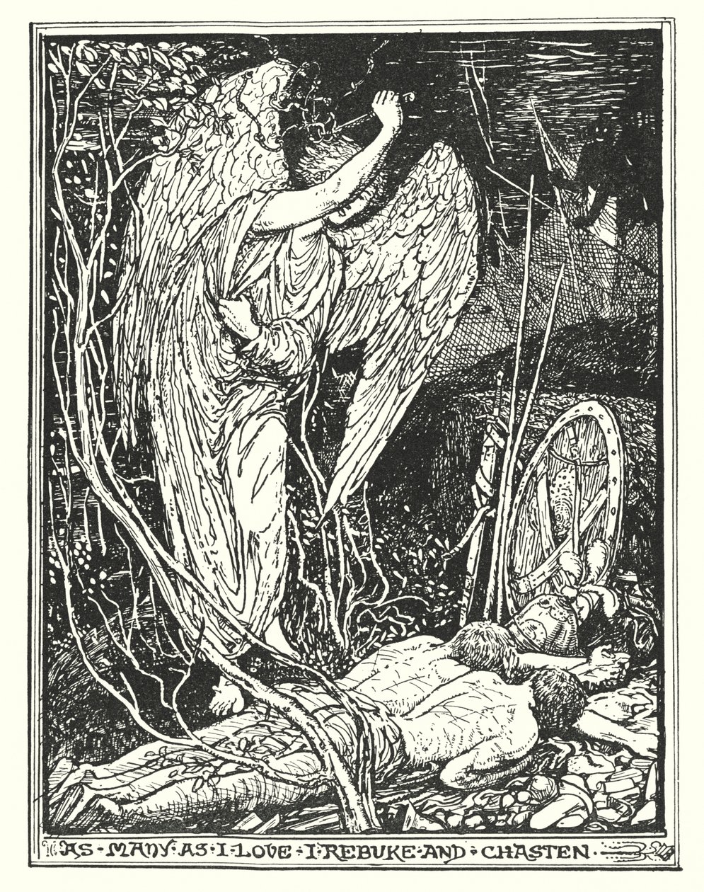 Illustration til The Pilgrim