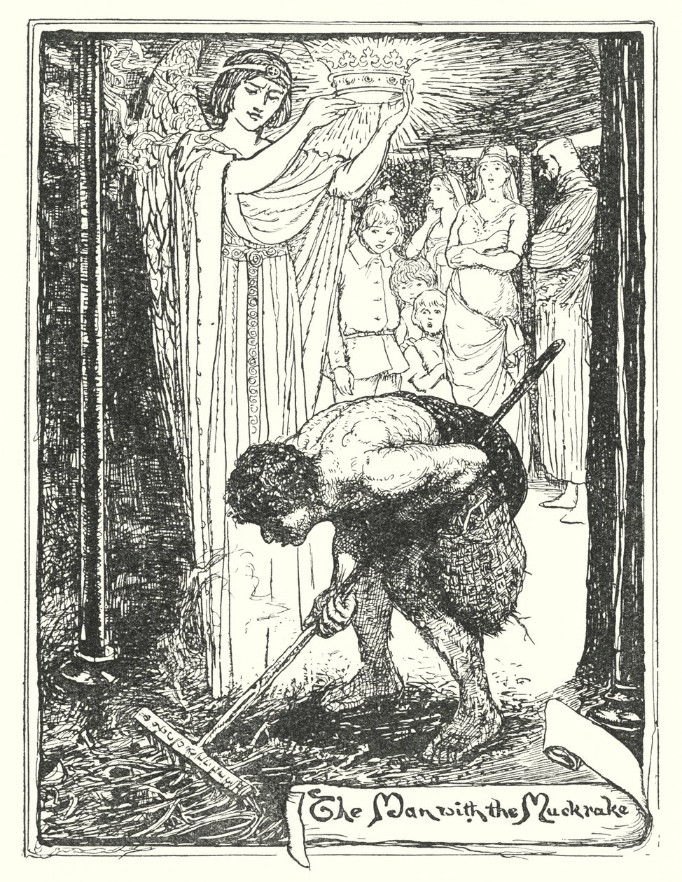 Illustration til The Pilgrim