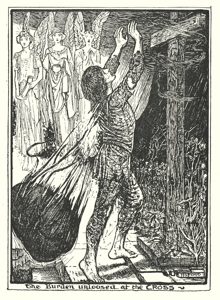 Illustration til The Pilgrim