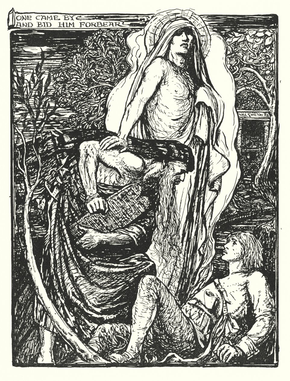 Illustration til The Pilgrim