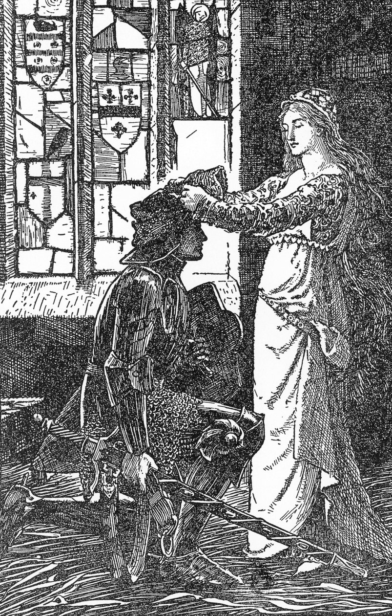 Lancelot og Elaine d