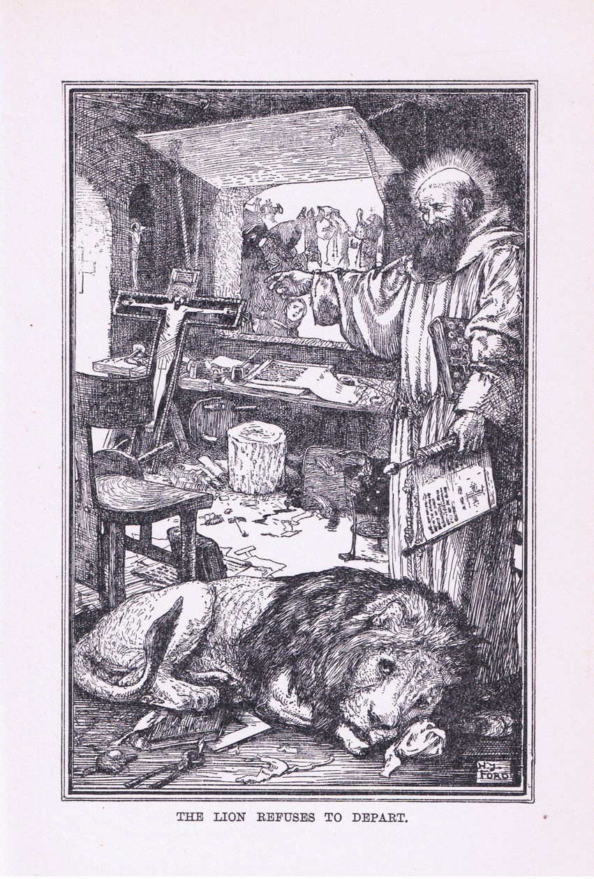 Løven nægter at rejse, 1912 af Henry Justice Ford