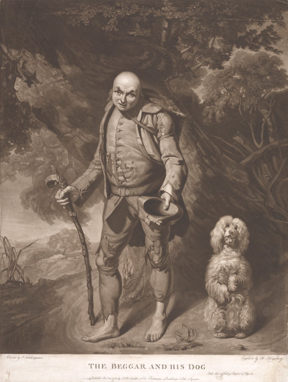 Tiggeren og hans hund af Henry Kingsbury