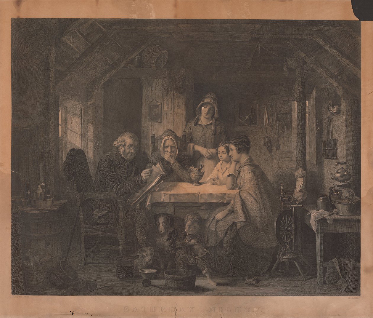 Lørdag aften af Henry Lemon