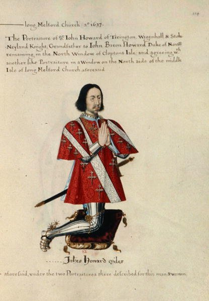 Sir John Howard fra Tirington, Wigenhall og Stoke Nayland Knight af Henry Lilly