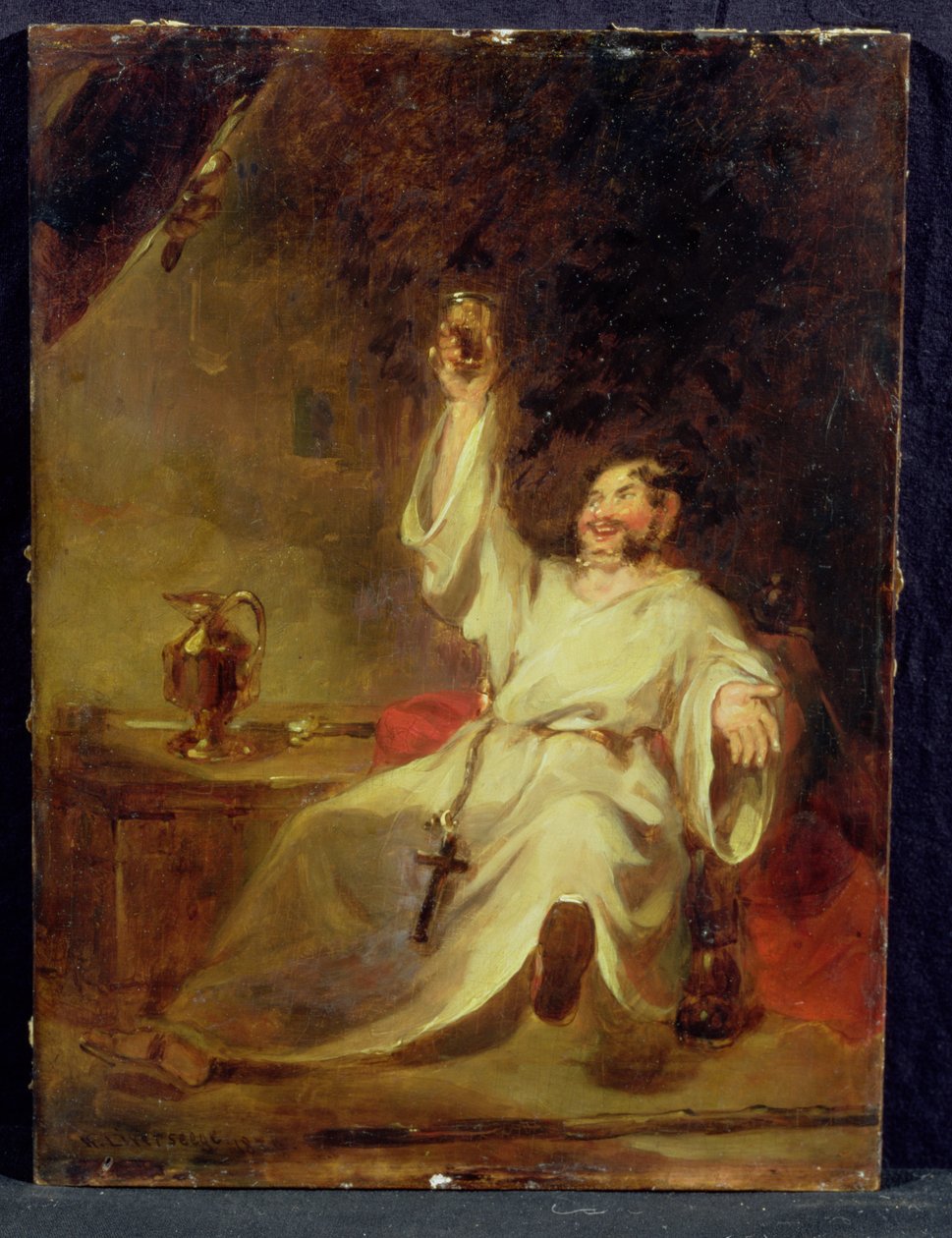 Friar Tuck, 1830 af Henry Liverseege