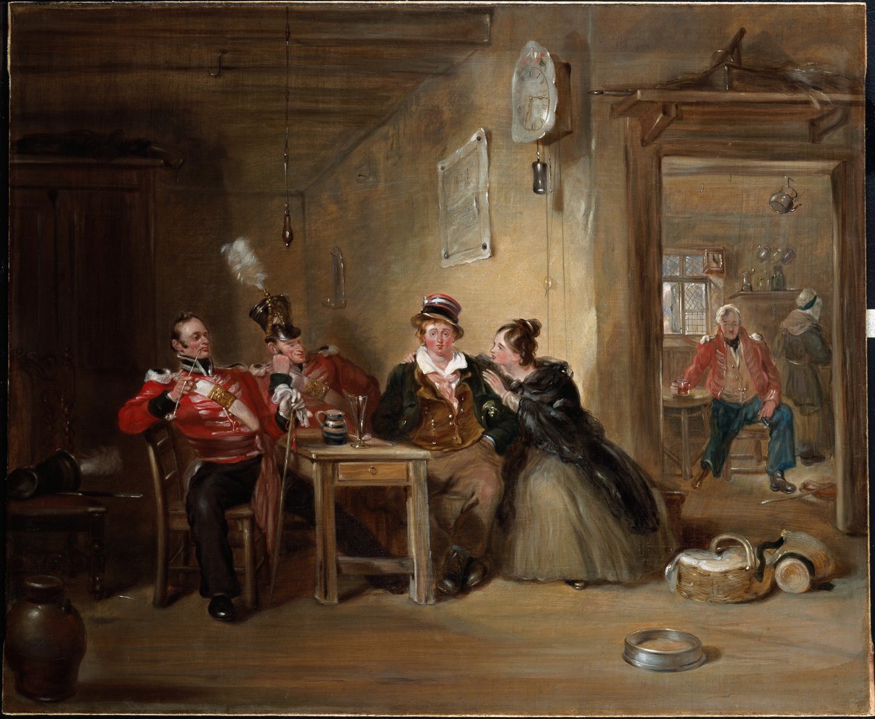 Rekrutten, 1830 ca af Henry Liverseege