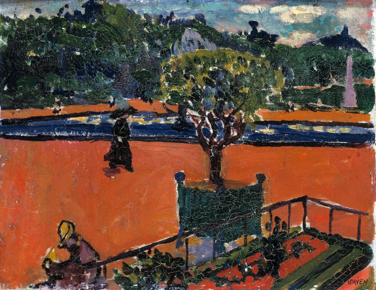 I Luxembourg-haven, 1910-1912. af Henry Lyman Saÿen
