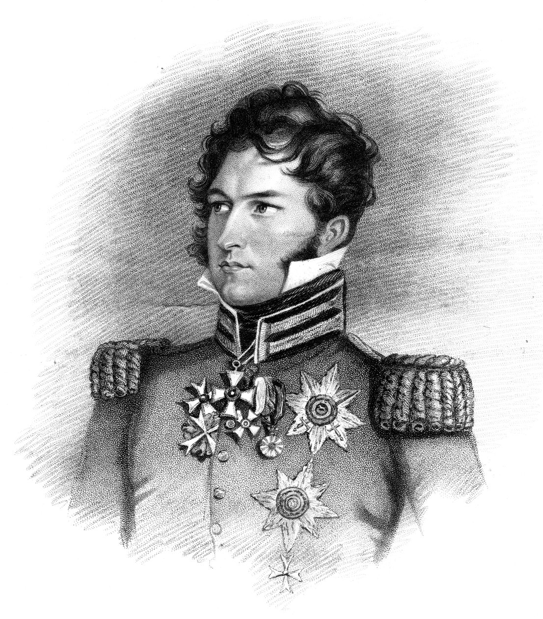 Prins Leopold George Christian Frederick af Saxe-Coburg-Saalfeld, 1816. af Henry Meyer
