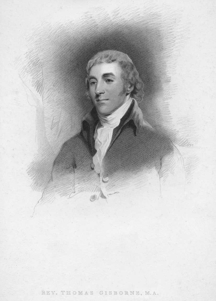 pastor Thomas Gisborne, M.A., c1814. af Henry Meyer